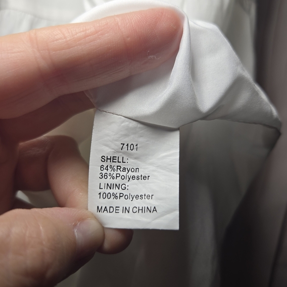 Kirundo White Ruffled Sleeve Tiered Midi Dress Size Large - Picture 5 of 7